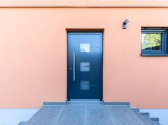 Kunststoff-Aluminium-Haustür anthrazit